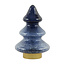 Light en Living Tafellamp LED Ø19x28 cm TREE glas donker blauw+goud