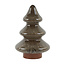 Light en Living Tafellamp LED Ø19x28 cm TREE glas bruin+koper