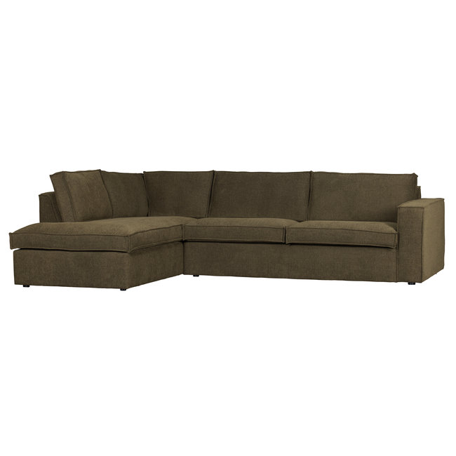 Woood Freddie Hoekbank Links Warm Groen