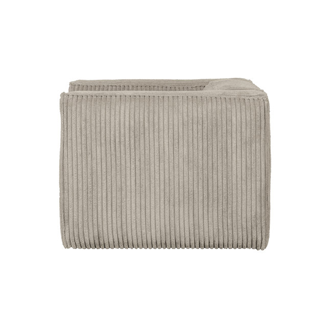 Woood Bean Fauteuil Grove Ribstof Naturel