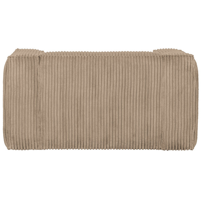 Woood Bean Fauteuil Grove Ribstof Travertin