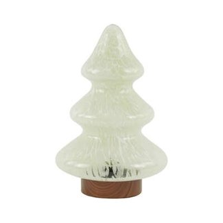Light en Living Tafellamp LED Ø19x28 cm TREE glas beige+koper Light en Living Tafellamp LED Ø19x28 cm TREE glas beige+koper
