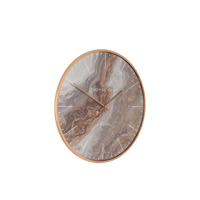 Thomas Kent Klok Oyster Amber/ Goud -  Ø55 cm