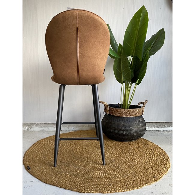 WoonMax Barstoel Sprint Zorro - Antraciet, Cognac of Groen