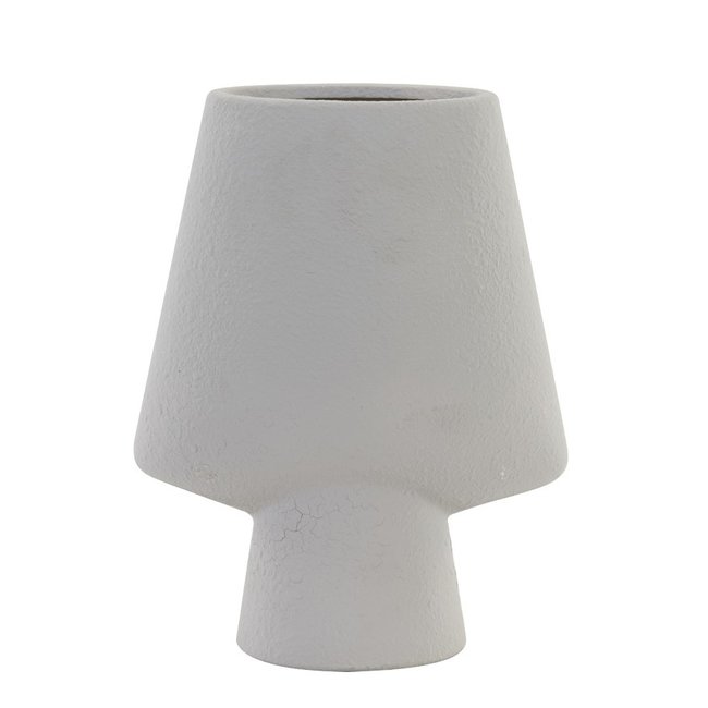 Light en Living Vaas deco CIARA  keramiek grijs - 2 maten