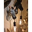 Light & Living Wandlamp 34,5x16x24,5 cm ZEBRA mat  zwart