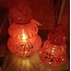 Light en Living Tafellamp LED Ø14x20 cm TREE glas rood