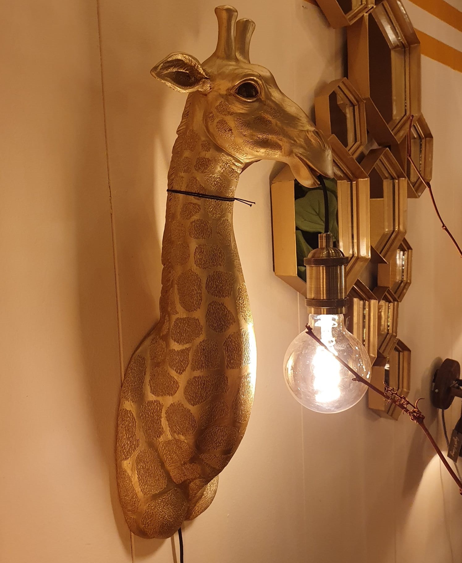 wasmiddel Een nacht Wordt erger Wandlamp Giraffe goud of zwart - Gratis thuisbezorgd - De Woon Winkel