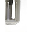 Light en Living Hanglamp Ø22x52 cm LEKAR zwart+smoke glas