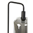Light en Living Vloerlamp 32x28x155 cm LEKAR zwart+smoke glas hoog