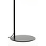 Light & Living Vloerlamp 32x28x155 cm LEKAR zwart+smoke glas hoog