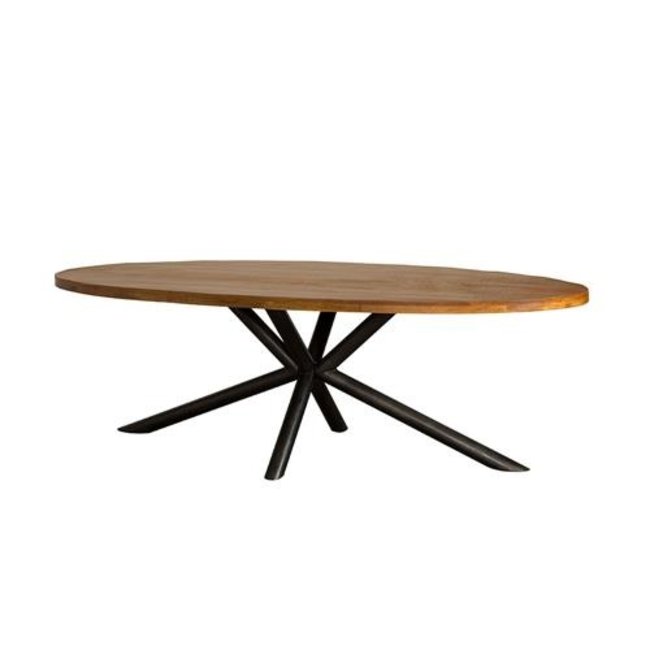 Tower Living Eettafel Selva mango ovaal - 200, 220 of 240 cm