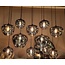 Light en Living Hanglamp Mayson Smoke met 10 lampen