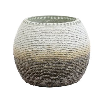 Light en Living Theelicht VINESA grijs wit