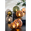 Light en Living Tafellamp LED ISSA glas donker bruin+goud - 2 maten - Copy