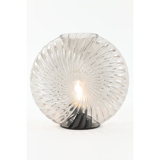 Light en Living Tafellamp LED MILADO  glas zand - 2 maten