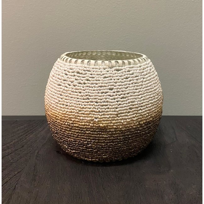 Light en Living Theelicht VINESA grijs wit