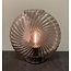 Light & Living Tafellamp LED ISSA glas donker bruin+goud - 2 maten - Copy