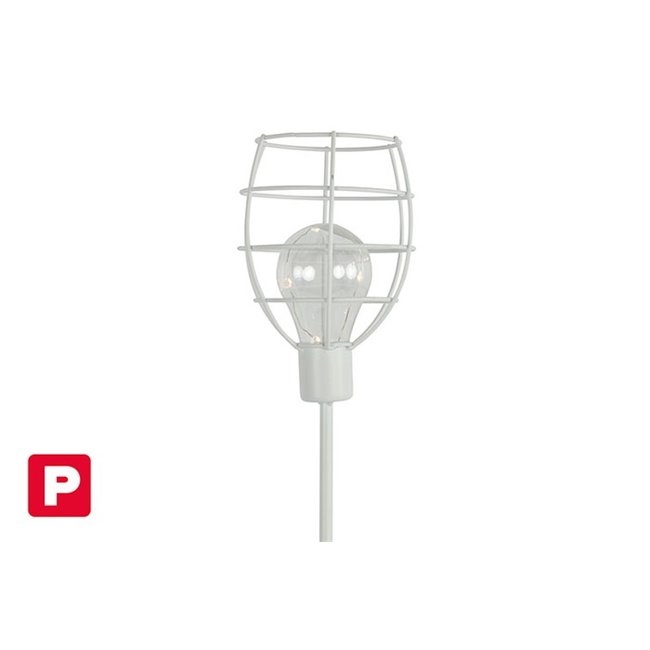 Countryfield Solarlamp tuinsteker LED Lomax wit