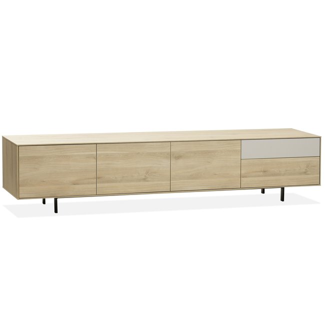 studio vloek Onderstrepen TV meubel Famous Fresh oak medium - 182 cm - Gratis thuisbezorgd - De Woon  Winkel