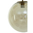 Light en Living Hanglamp Medina antiek  brons + glas amber - 2 maten