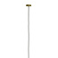 Light en Living Hanglamp Medina antiek  brons + glas amber - 2 maten