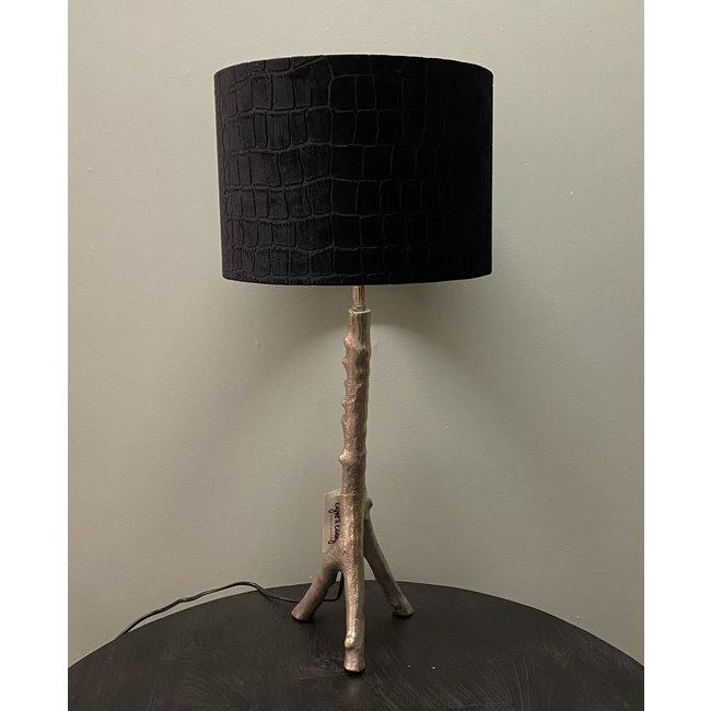 Light en Living Kap cilinder 30-30-21 cm PRAYA zwart