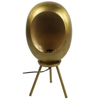 Countryfield Tafellamp E27 Eggy S goud