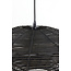Light en Living Hanglamp Ø51x21 cm MATAKA rotan  donker bruin