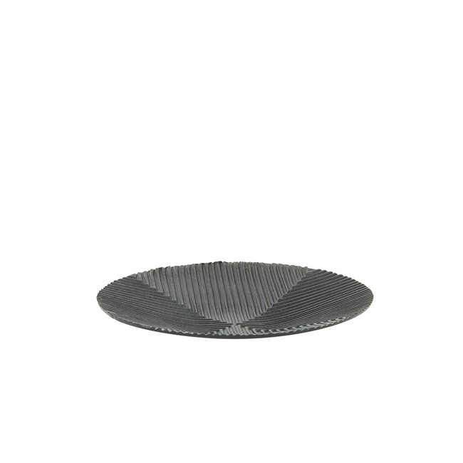 Light en Living Schaal Ø43,5x6 cm MATANCITA mat zwart