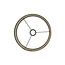 Light en Living Lampenkap cilinder PRAYA bruin - 2 maten