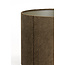 Light en Living Lampenkap cilinder LUBIS bruin - Diverse maten