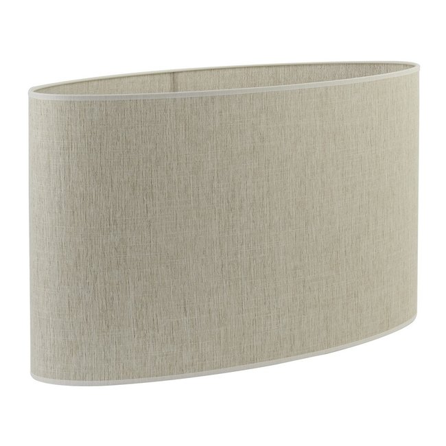 Light en Living Lampenkap ovaal BRESKA parel wit - Diverse maten