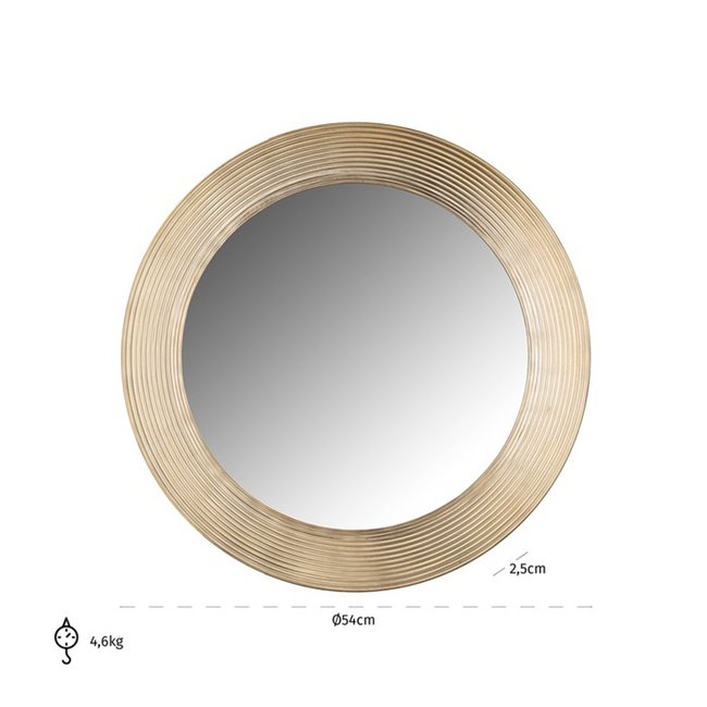 Richmond Interiors  Spiegel Morse rond 54Ø groot