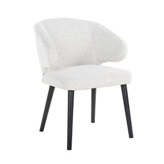 Richmond Interiors  Stoel Indigo White Bouclé (Copenhagen 900 Bouclé White)