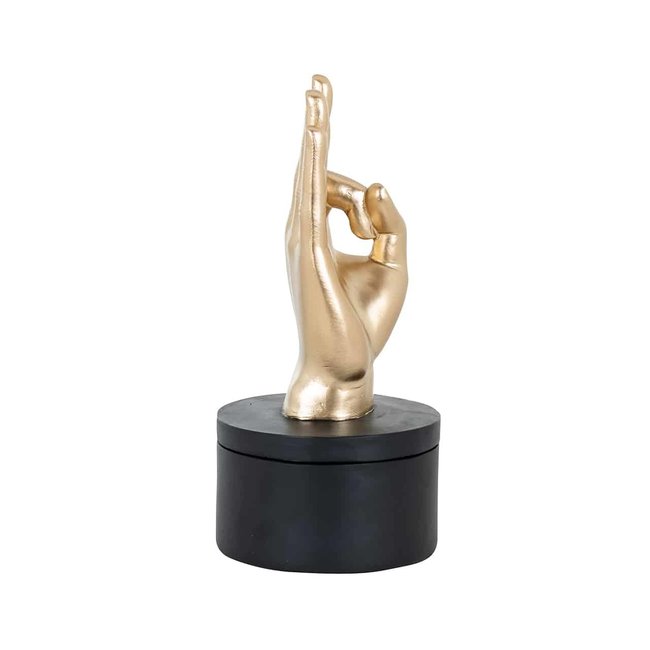 Richmond Interiors  Juwelen box Jelis zwart goud