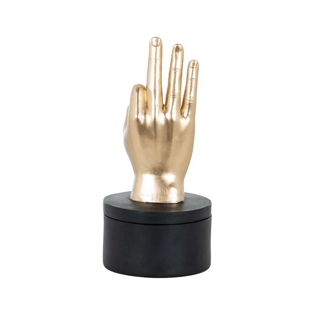 Richmond Interiors  Juwelen box Jelis zwart goud