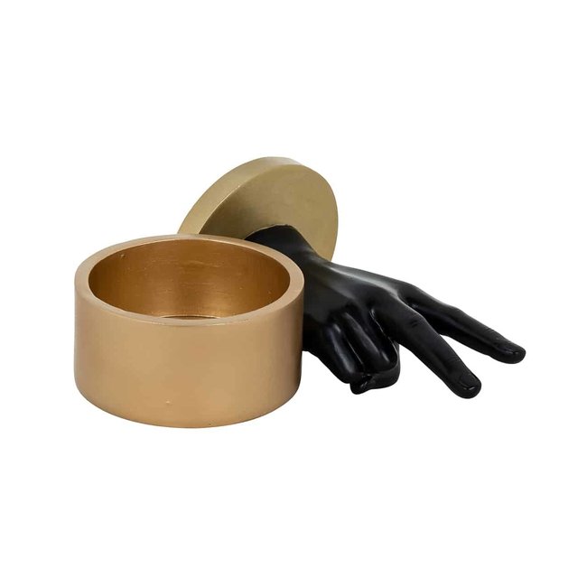 Richmond Interiors  Juwelen box Justa zwart goud