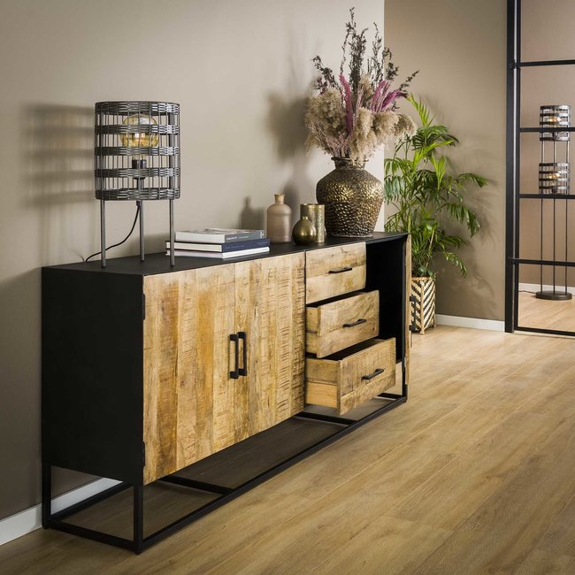 WoonStijl Dressoir Mango Metal Wood