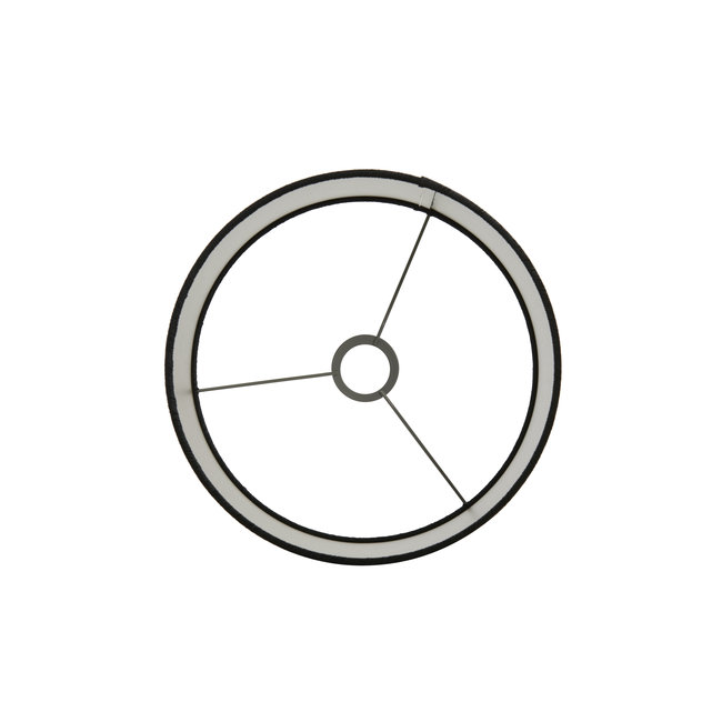 Light en Living Kap cilinder LUBIS zwart Ø 30 of Ø 40 cm