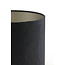 Light en Living Kap cilinder LUBIS zwart Ø 30 of Ø 40 cm