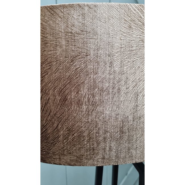 Light en Living Kap ovaal recht smal 45-21-22 cm LUBIS  bruin