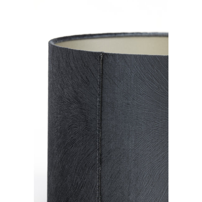 Light en Living Lampenkap cilinder 30-30-21 cm LUBIS grijs