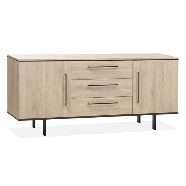 WoonMax Dressoir Santorini Medium Fresh Oak - 181 cm