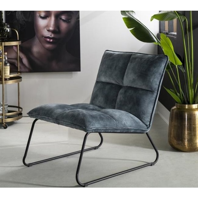 Eleonora Fauteuil Ruby - antraciet of blauw