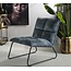 Eleonora Fauteuil Ruby - antraciet of blauw