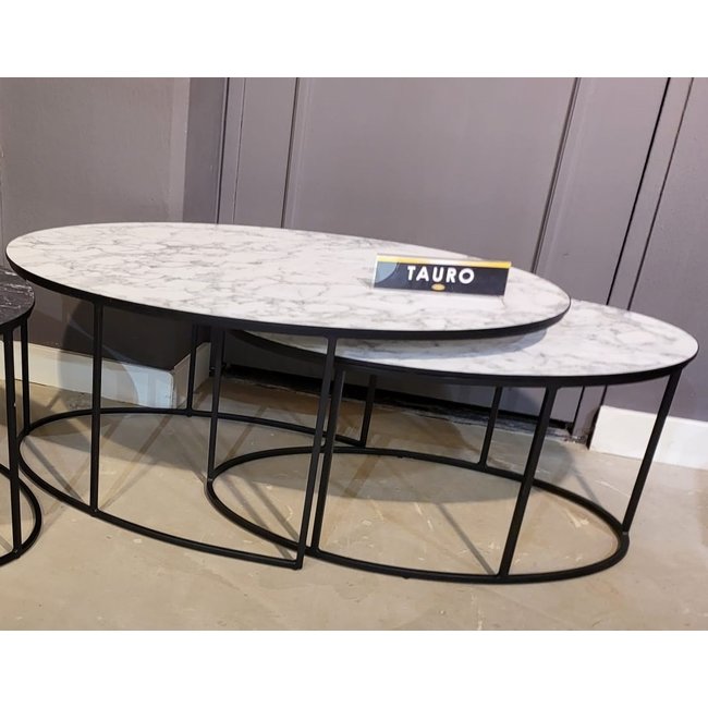 WoonMax Salontafel Tauro set van 2 - diverse kleuren Lamulux