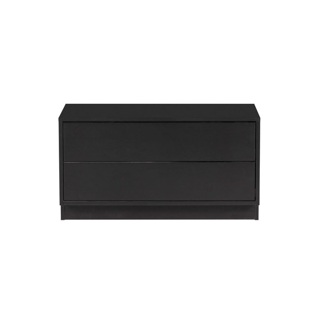 Woood Finca Tv Meubel 75cm Grenen Zwart [fsc]