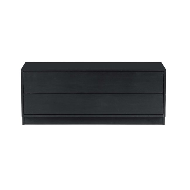 Woood Finca Tv Meubel 100cm Grenen Zwart [fsc]