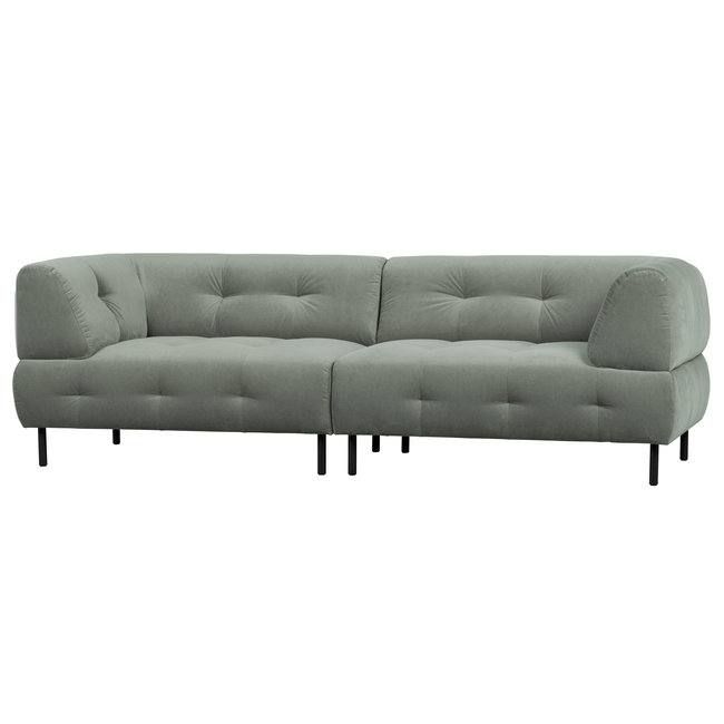 Woood Lloyd 4-zits Bank Gewassen Fluweel Waterplant